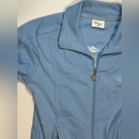 Dove Womans Zip up Sweater With Collar - Picture 10 of 12